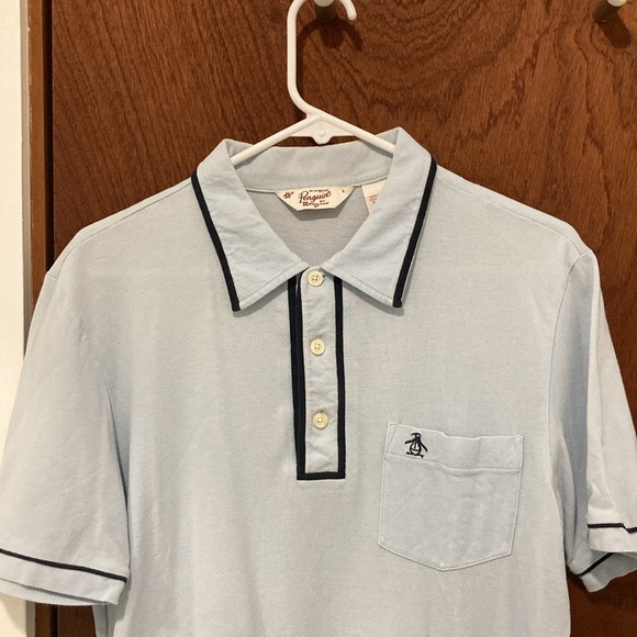 Original Penguin Short Sleeved Polo Men’s Large - Picture 2 of 6